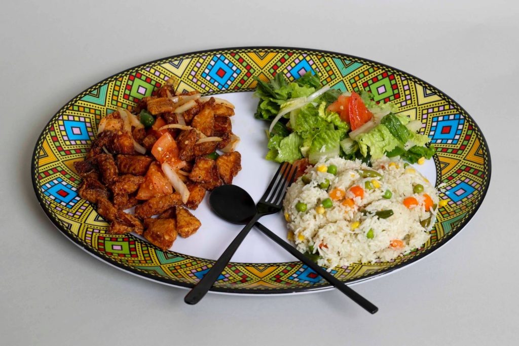 Fish with rice | Lucy Ethiopian Restaurant